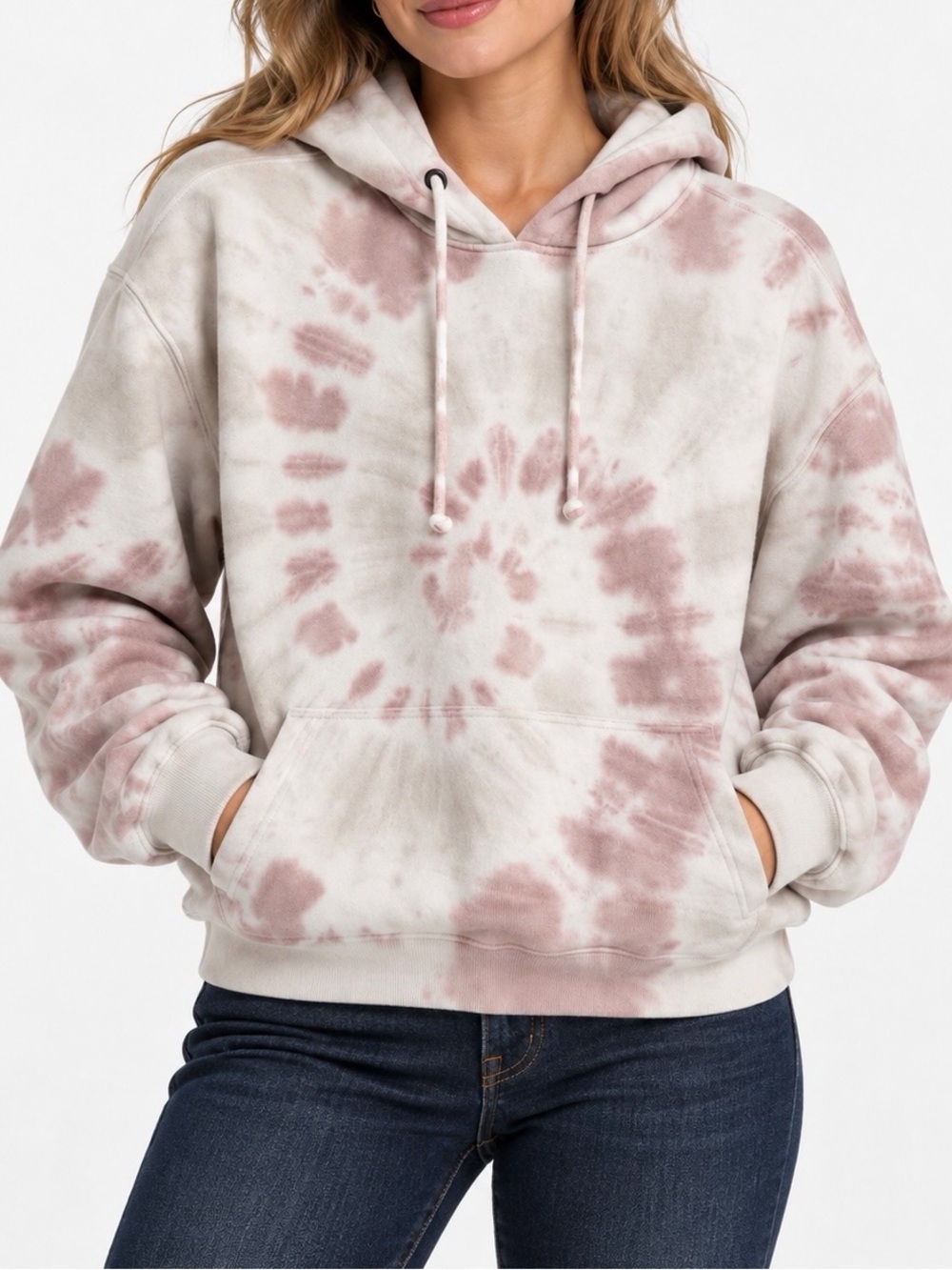 Abercrombie & Fitch Soft A&F Tie-Dye Pullover Hoodie Size M